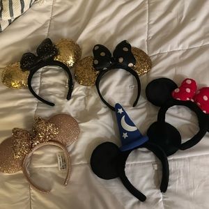 Set of 6 Disney ears